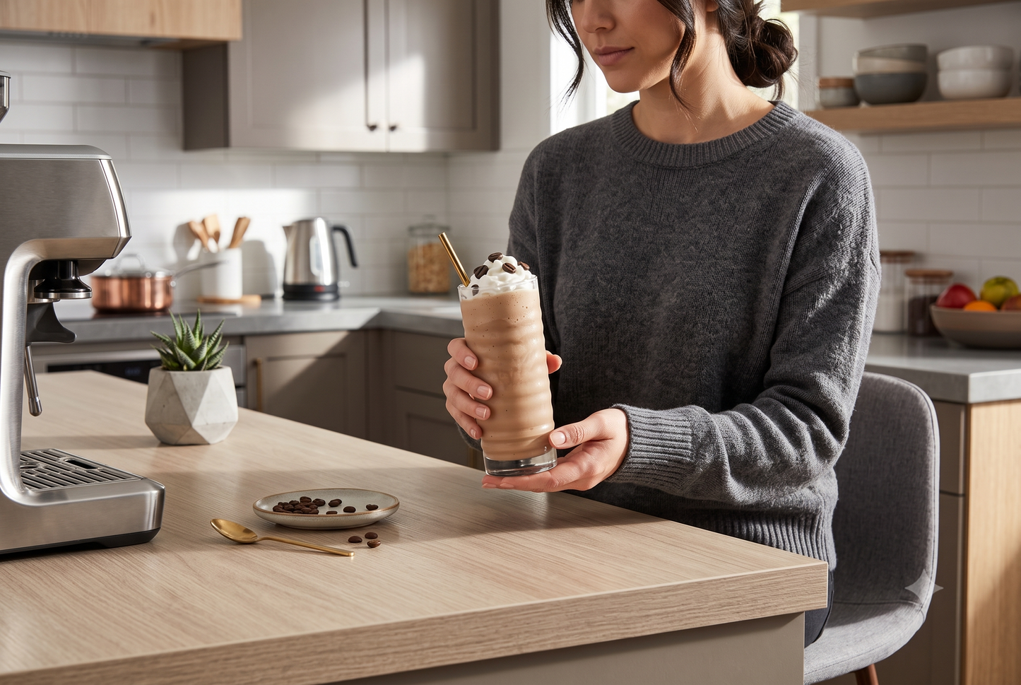 Boozy Mocha Milkshake