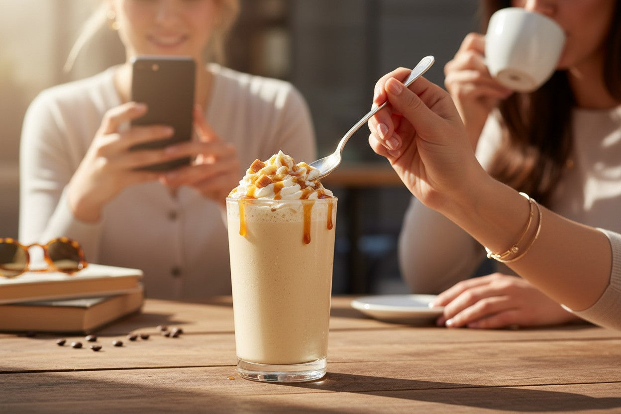 Cold Brew Caramel Frappe