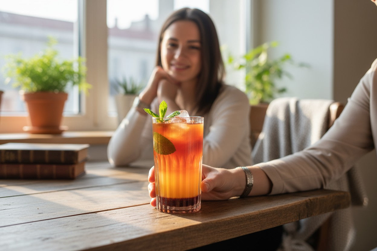 Orange Raspberry Dragon Iced Tea