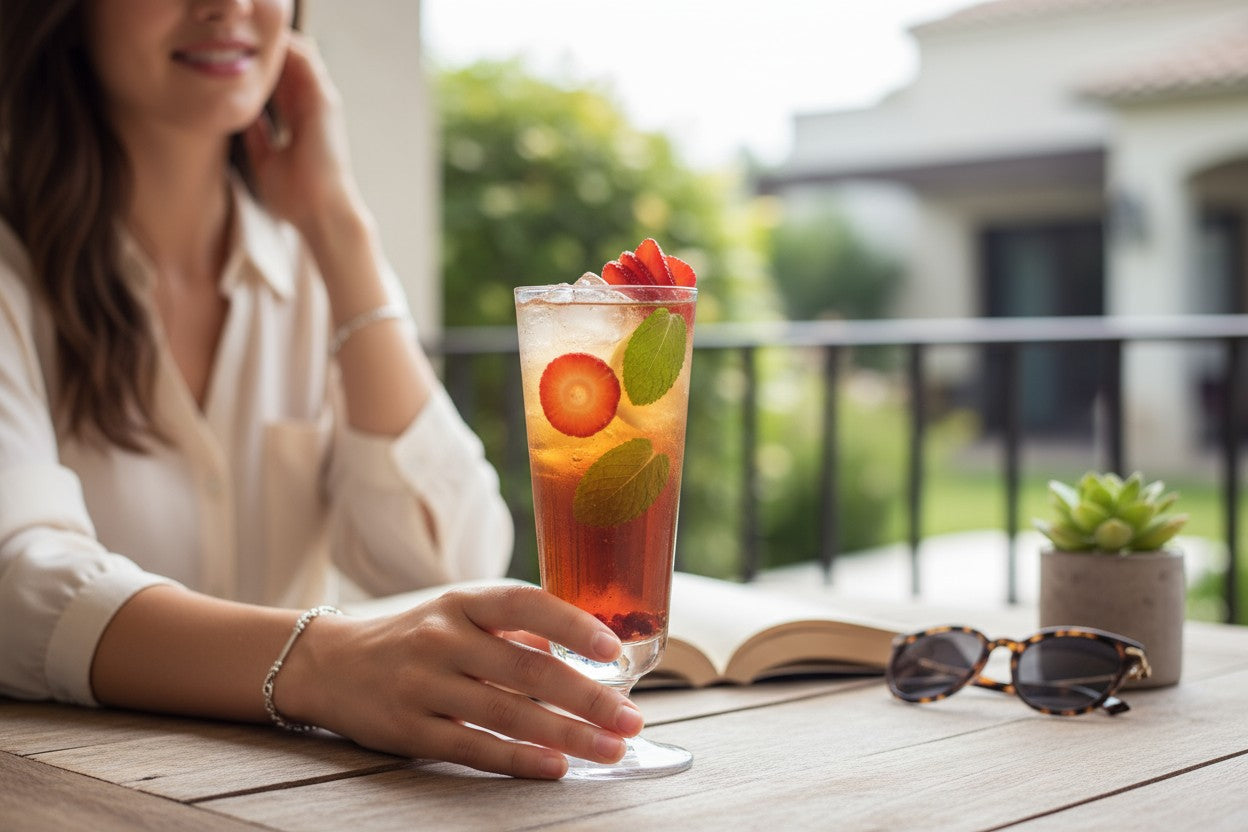 Rooibos Strawberry Cooler