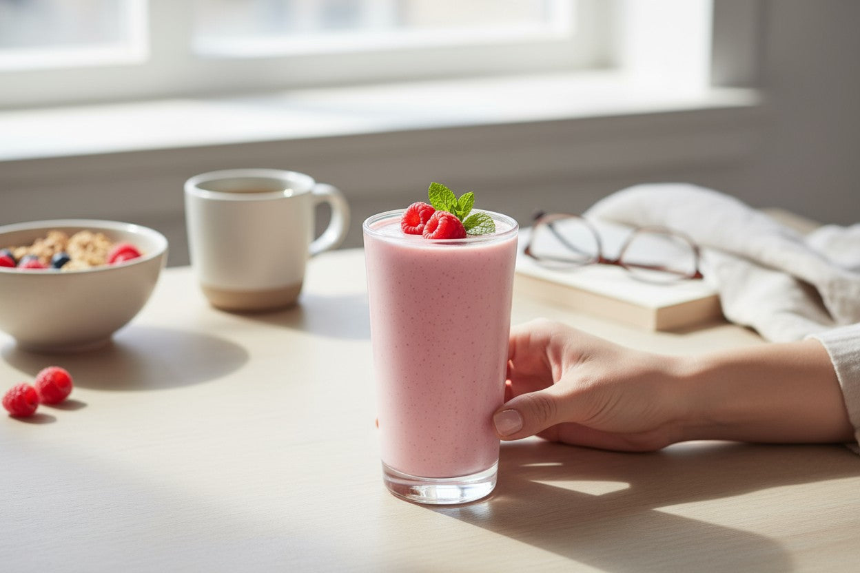 Raspberry Dragon Smoothie