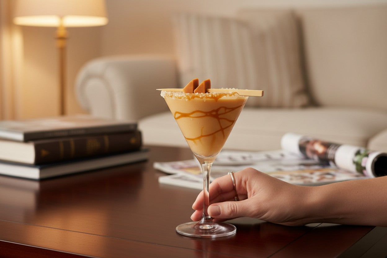Caramel Fudge Martini