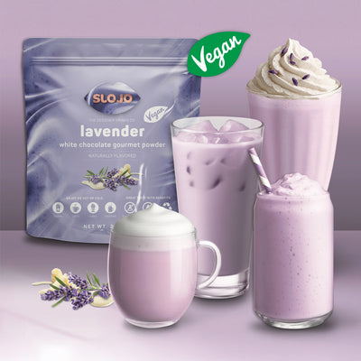 Lavender White Chocolate Flavored Powder